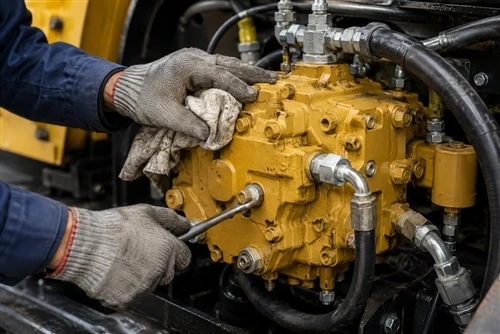 How To Maintain The Caterpillar SB140 Hydraulic Main Pump